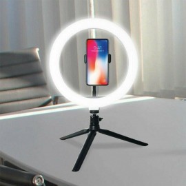 10inç 26cm Youtube Instagram Tiktok Selfie  Stüdyo Video Fotoğraf Ring Light  Tripod Led Halka Işık